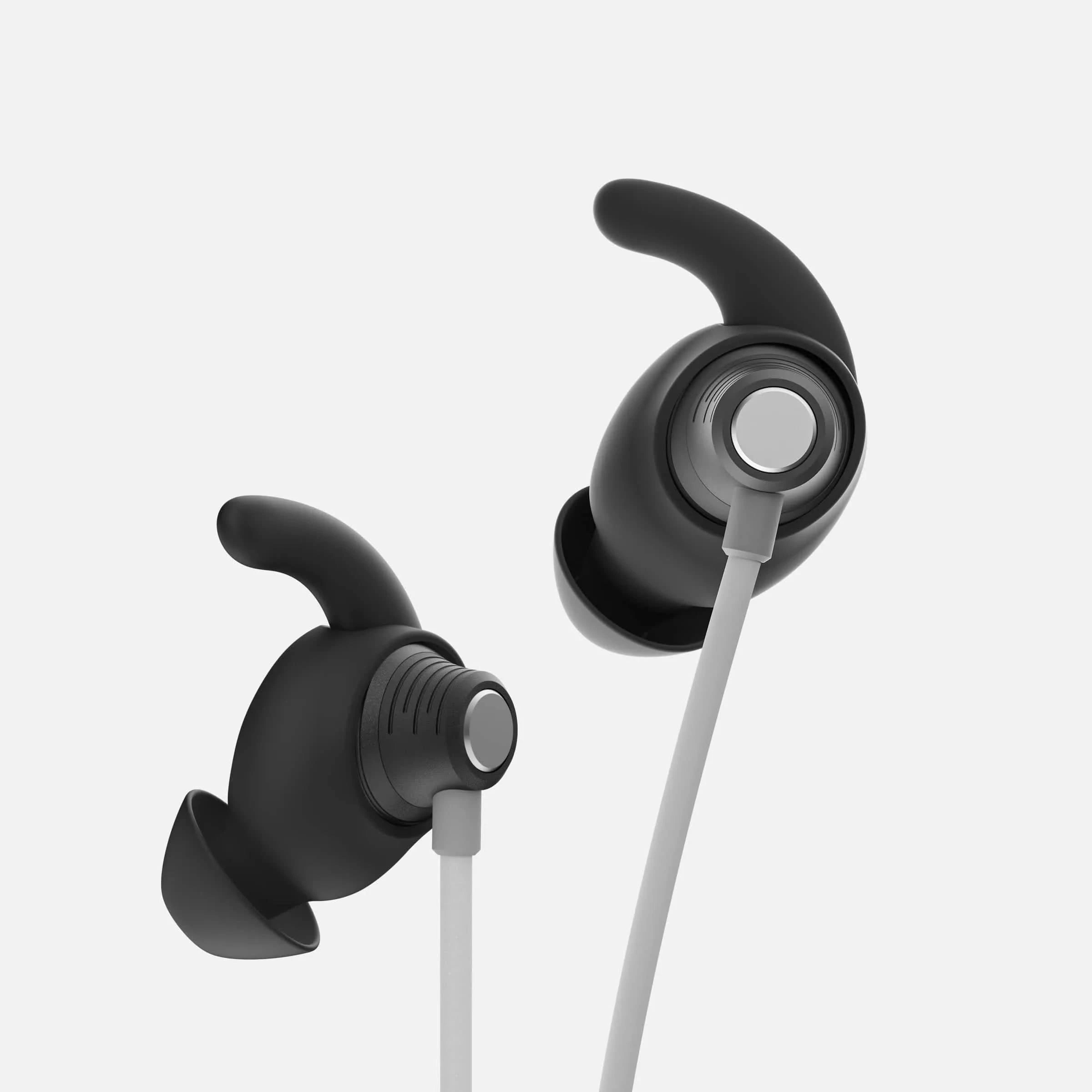 ZenoWell earpieces designed for vagus nerve stimulation, featuring ergonomic fit and high-quality materials for effective relaxation and stress relief.
