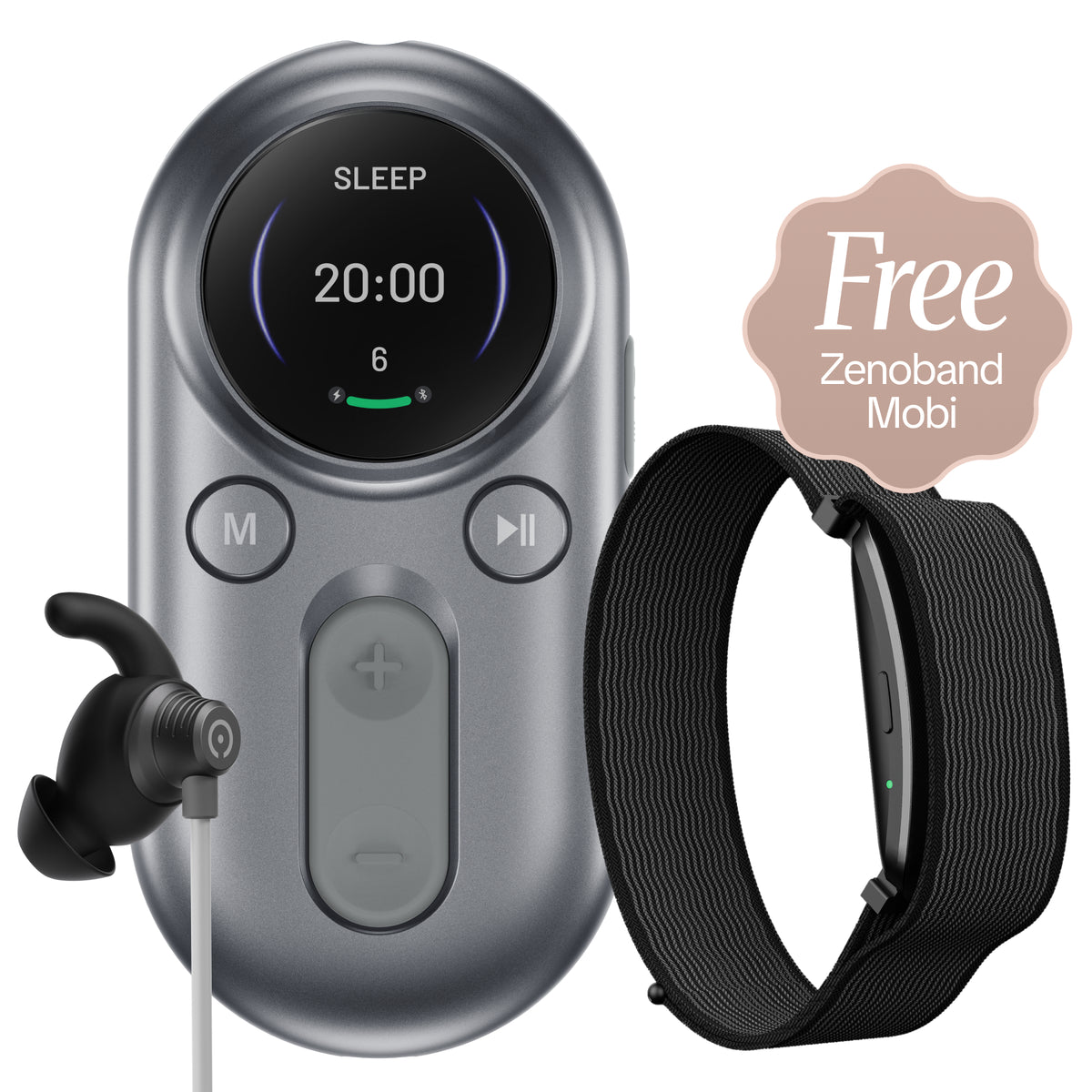 ZenoWell Luna Plus — Smart vagus nerve stimulation device for sleep and stress